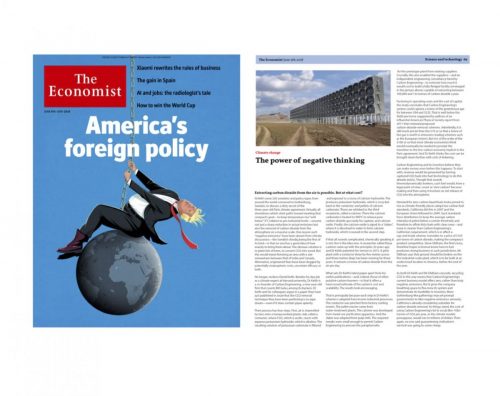 Carbon Engineering – The Economist